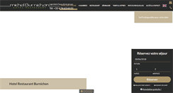 Desktop Screenshot of hotel-burnichon.com